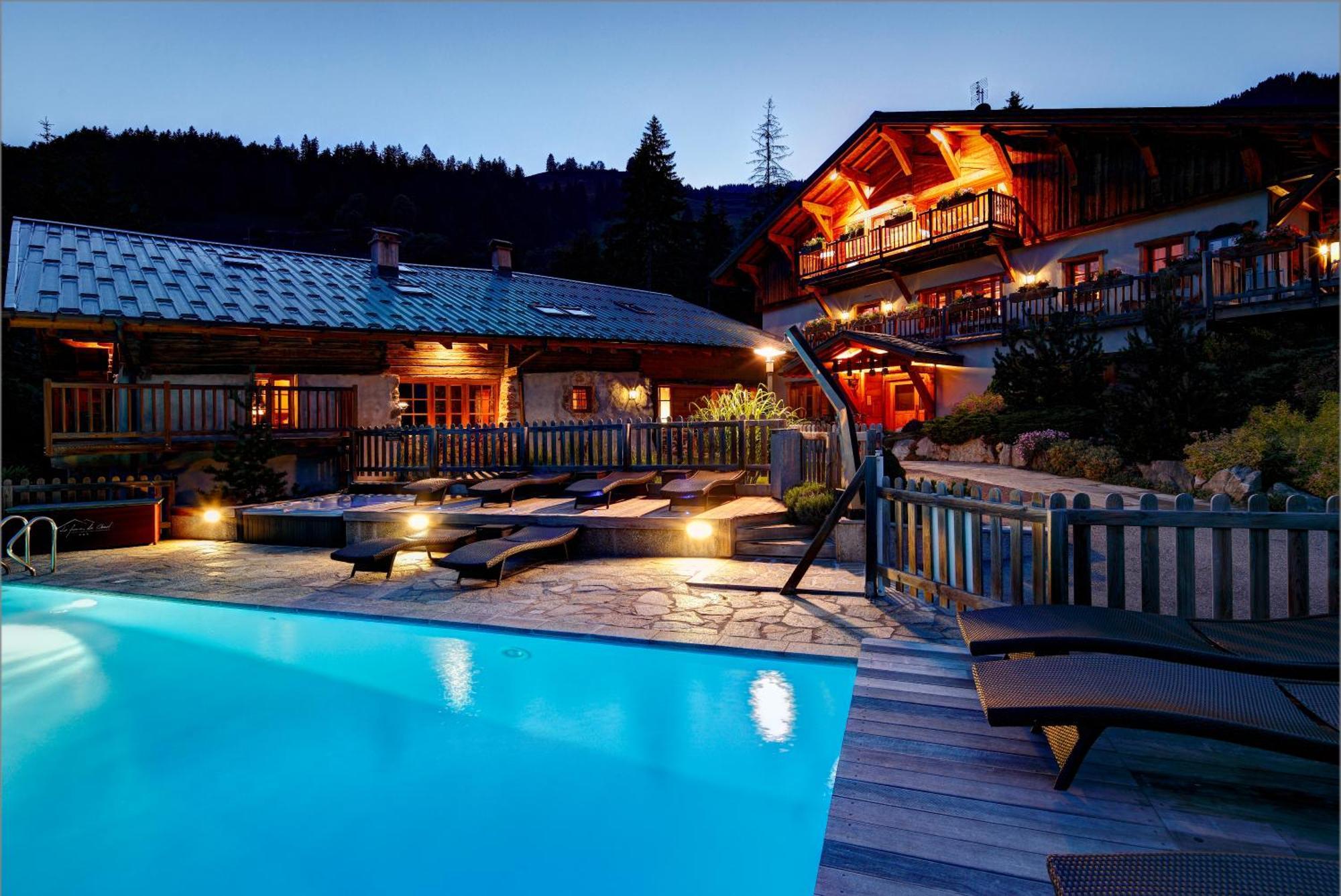 Hotel La Ferme Du Chozal, Chalet De Tradition Hauteluce Exterior foto